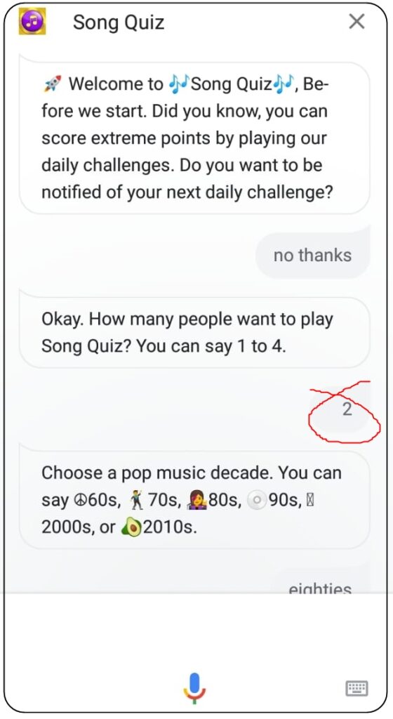 google song quiz